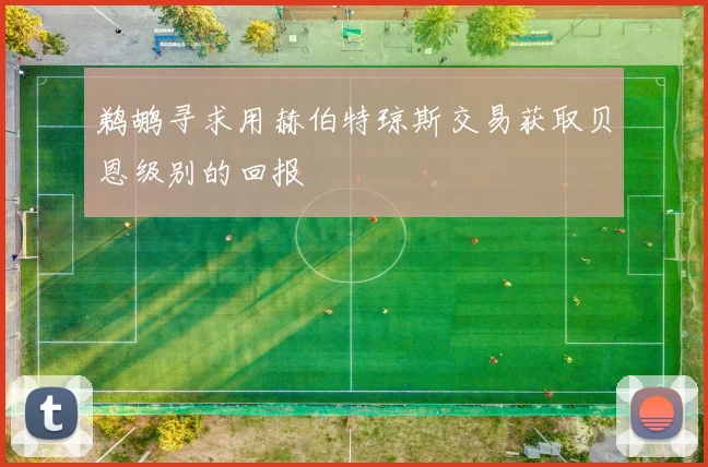 鹈鹕寻求用赫伯特琼斯交易获取贝恩级别的回报